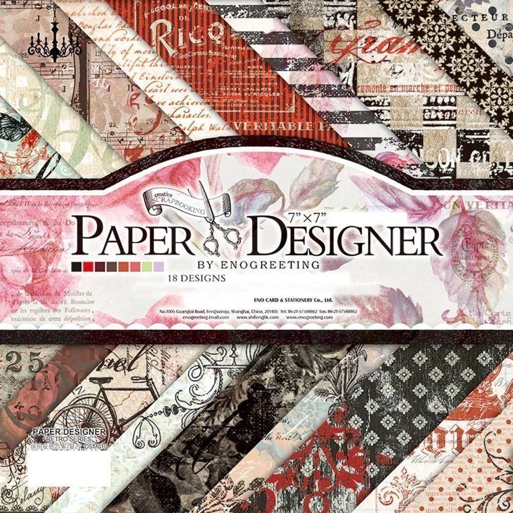 Carta: Scrapbooking Design Papier - 18 Pc – Nuovo (secondo la descrizione) da Thun venduto da Rowaner