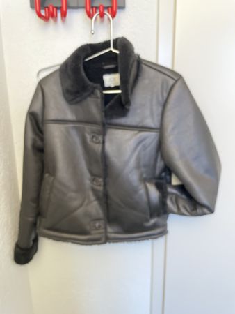 Wollige Jacke