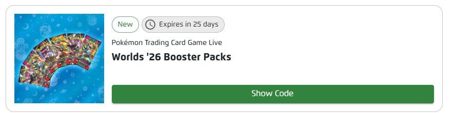 Pokémon Giochi: Pokémon TCG Live & Pocket Worlds '26 Code Bundle (4 Codes) – Usato da Seuzach venduto da Xauberai 2