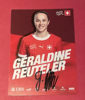 Geraldine Reuteler SUI Damenfussball Handsigniert