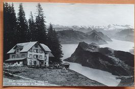 Alp Gschwänd ob Hergiswil 1924