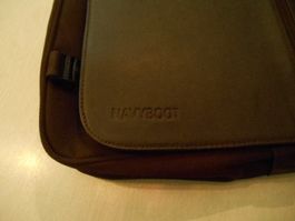 NAVYBOOT Akten Tasche AKTENMAPPE braun Leder