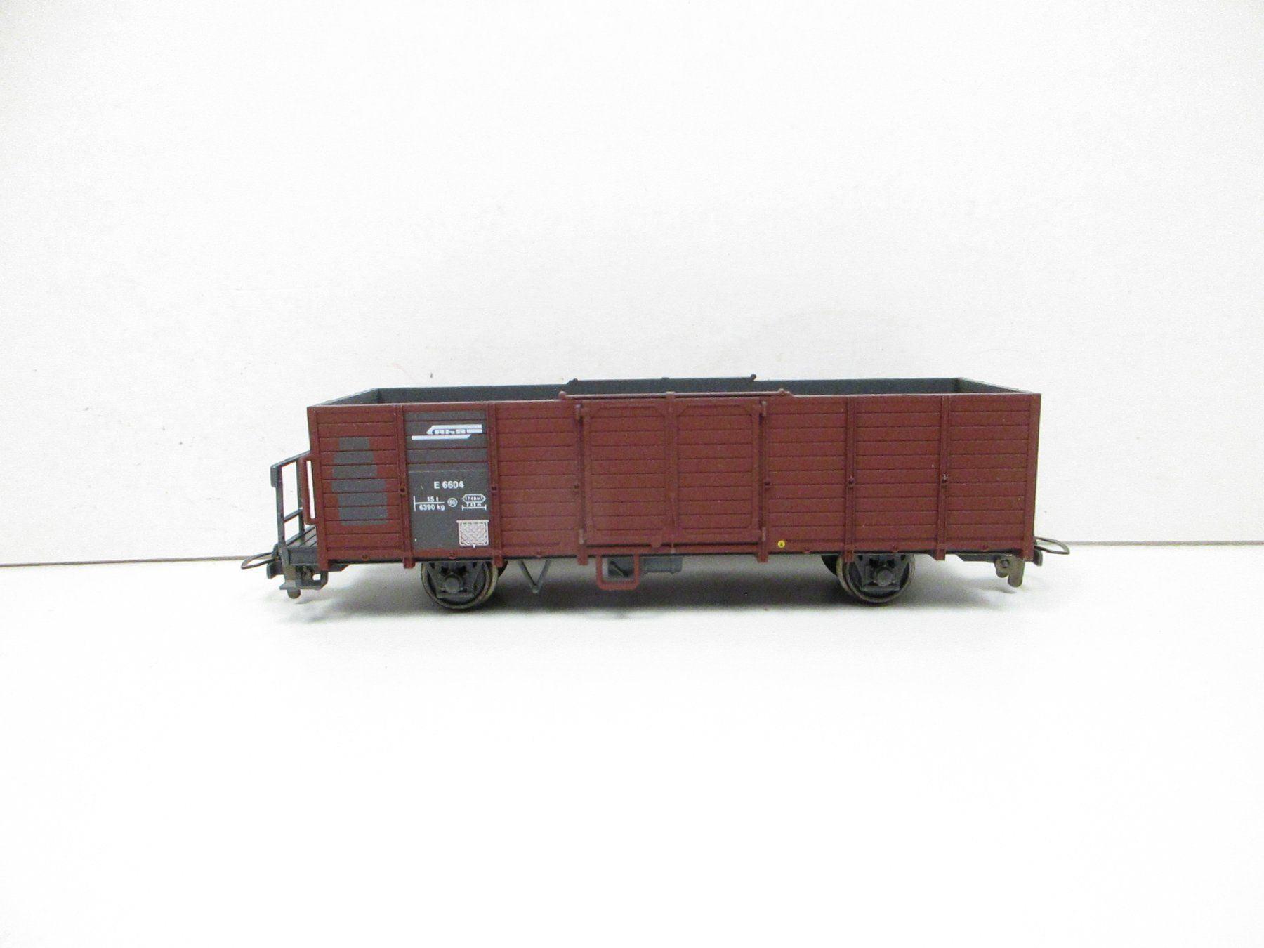 Bemo Modellini di ferrovie: Bemo H0m 2254 114 RhB Offener Güterwagen E 6604 – Nuovo e nell'imballaggio originale da Olten venduto da Heinrich875 2