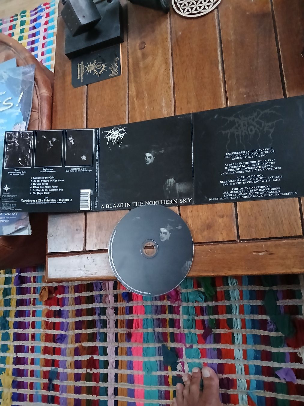 CD: darkthrone- à blaze...(digi) – Usato da St-Cergue venduto da VeganWarrior