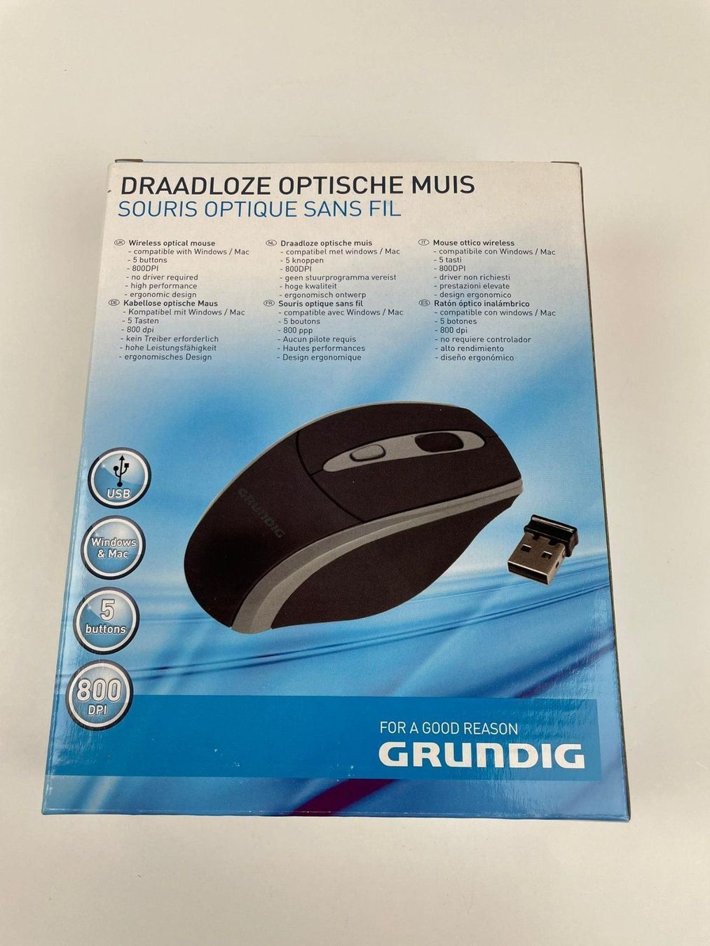 Mouse: Wireless Computer Maus von Grundig – Nuovo e nell'imballaggio originale da Wängi venduto da Thurgauer98 1