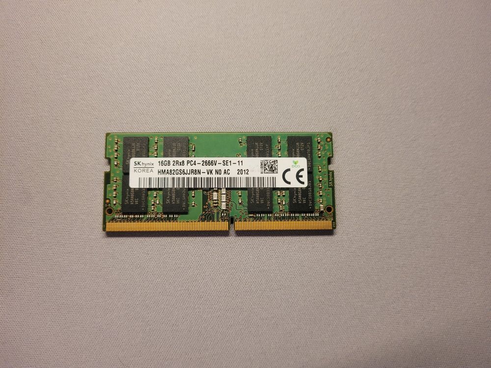 HYNIX 16 GB (1x16) 1Rx4 PC4 DDR4-2666 Modulo Di Memoria - HMA82GR7AFR4N - Foto 11