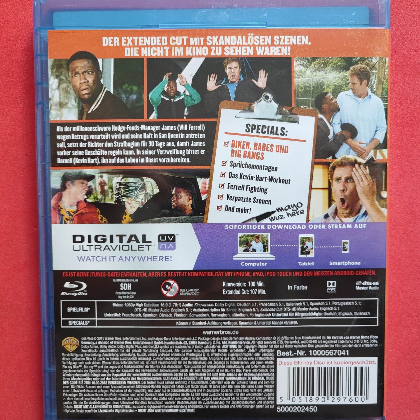 Alle DVDs: Der Knastcoach - EXTENDED CUT - [Blu-ray] – Gebraucht aus Dübendorf von kb86_MOVIE 1