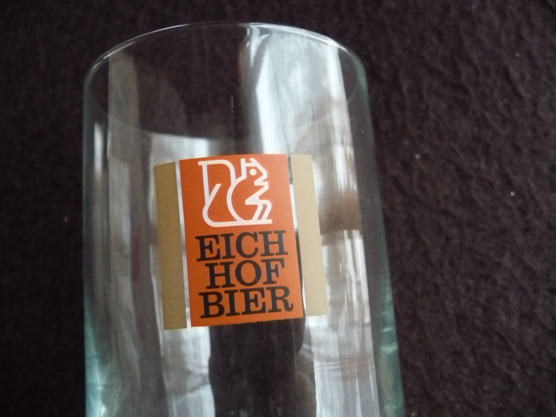 Eichhof Bicchieri: Eichhof Bier Bierglas Glas – Usato da Alpnach Dorf venduto da marvo 1