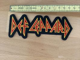 Def Leppard Patch Sticker Aufnäher Metal Rock Band 1