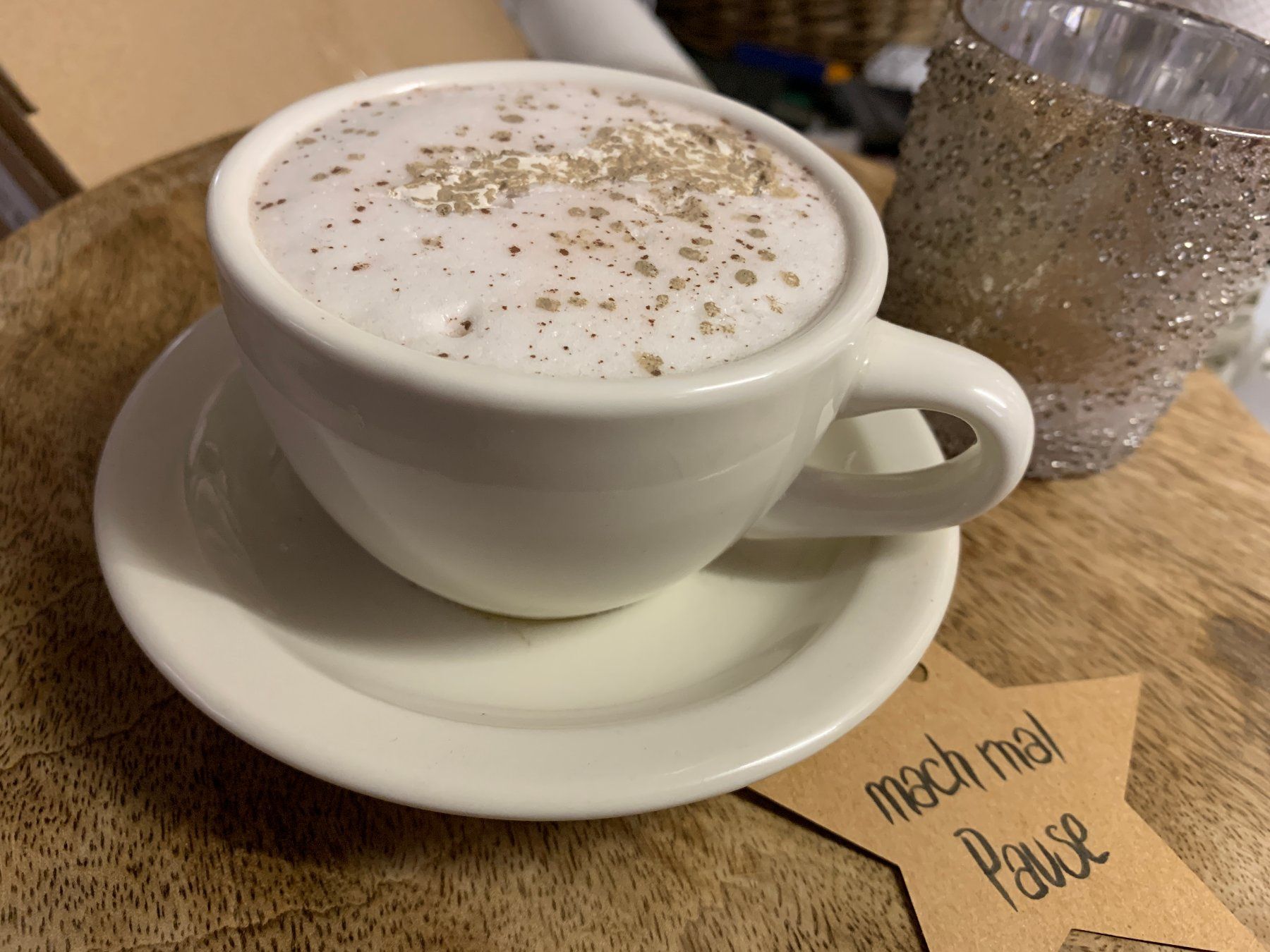Tutte le decorazioni: Deko Kaffee Tasse "Cappuccino" – Usato da St. Gallen venduto da Miousch 3