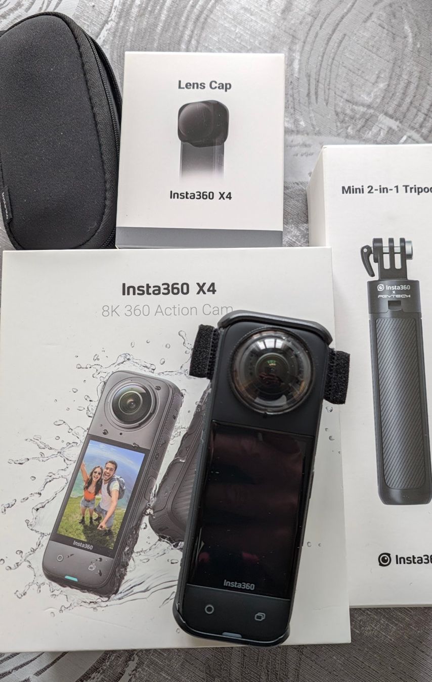 Insta360 Action Cam: Insta 360 X4 mit Garantie – Gebraucht aus Tobel von Snicket