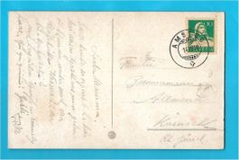 1928 : Farbpostkarte Gasthaus + Restaurant "zur LEGNI"