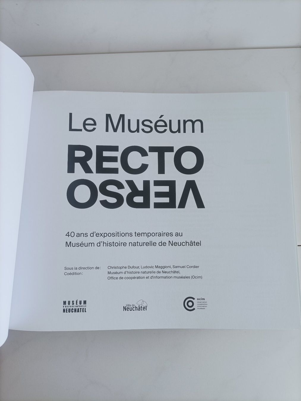 Bücher: Le muséum Recto Verso Muséum d'histoire naturelle Neuchâtel – Gebraucht aus crans montana von AB3963 1