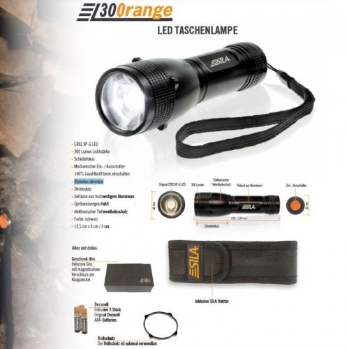 Elettronica: L300range LED Taschenlampe – Nuovo e nell'imballaggio originale da Hünenberg venduto da Akkushop-Schweiz 1