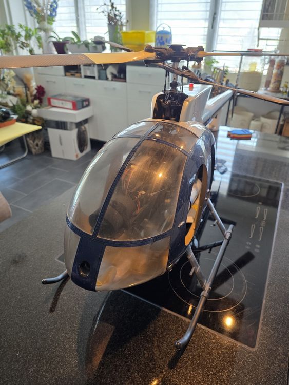 Graupner RC Kits de montage: RC Helikopter mit Zubehör im Alukoffer. – D'occasion à Tuggen par FossiXL 2