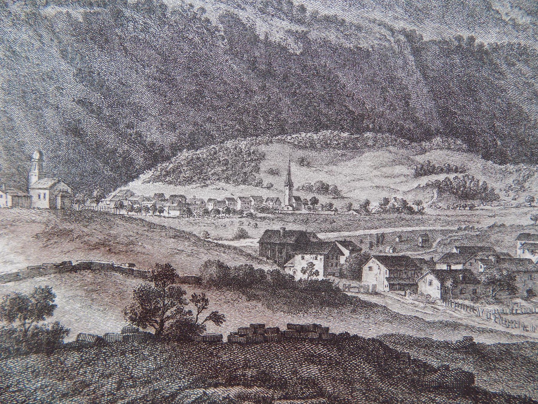 Gravures: Glarus grosser Kupferstich – D'occasion à Risch par Rischli15 8