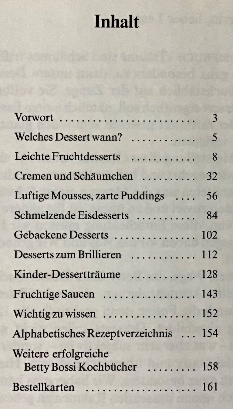 Libri: Betty Bossi: Dessert Träume – Usato da Bubendorf venduto da Alpenheidi 1