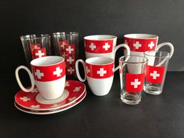 Tasse Tassen Mug Espressotassen Glas Gläser🇨🇭1. August 10T