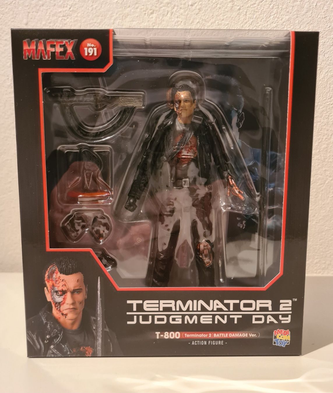 Medicom Toy Statuette: The Terminator 2: Judgment Day  T-800 MAFEX Figur – Nuovo e nell'imballaggio originale da Rüttenen venduto da Loier0 1