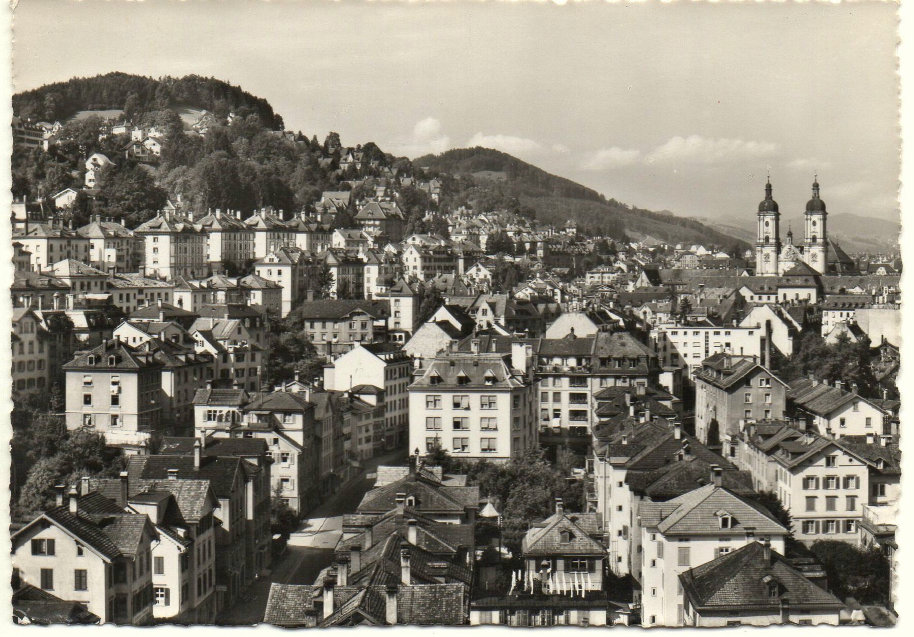 Cartes postales: ST. GALLEN Teilansicht – D'occasion à Jona par philajona