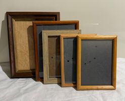 Bilderrahmen 5 Set aus Holz in verschiedenen Grössen