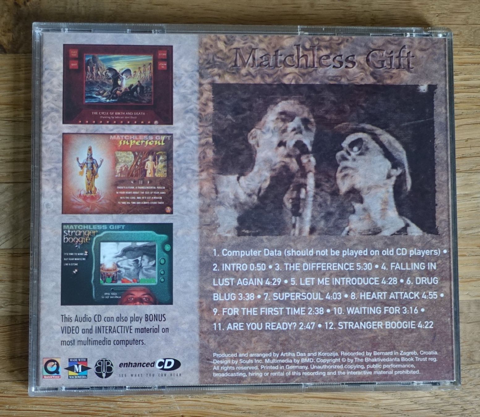 CD: Matchless Gift – Satisfaction Guaranteed - F30 – Usato da Sessa venduto da fraenklishop 1