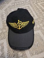 Cap Breitling schwarz gelb mit Logo