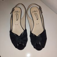 Slingpumps schwarz, Grösse 7 1/2 H, neu
