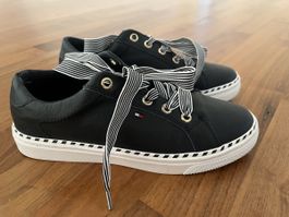Sneaker Tommy Hilfiger Damen dunkelblau Grösse 36Leder