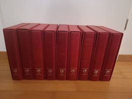 Münz-Briefe aus aller Welt - 9 volle Alben - 260 Briefe
