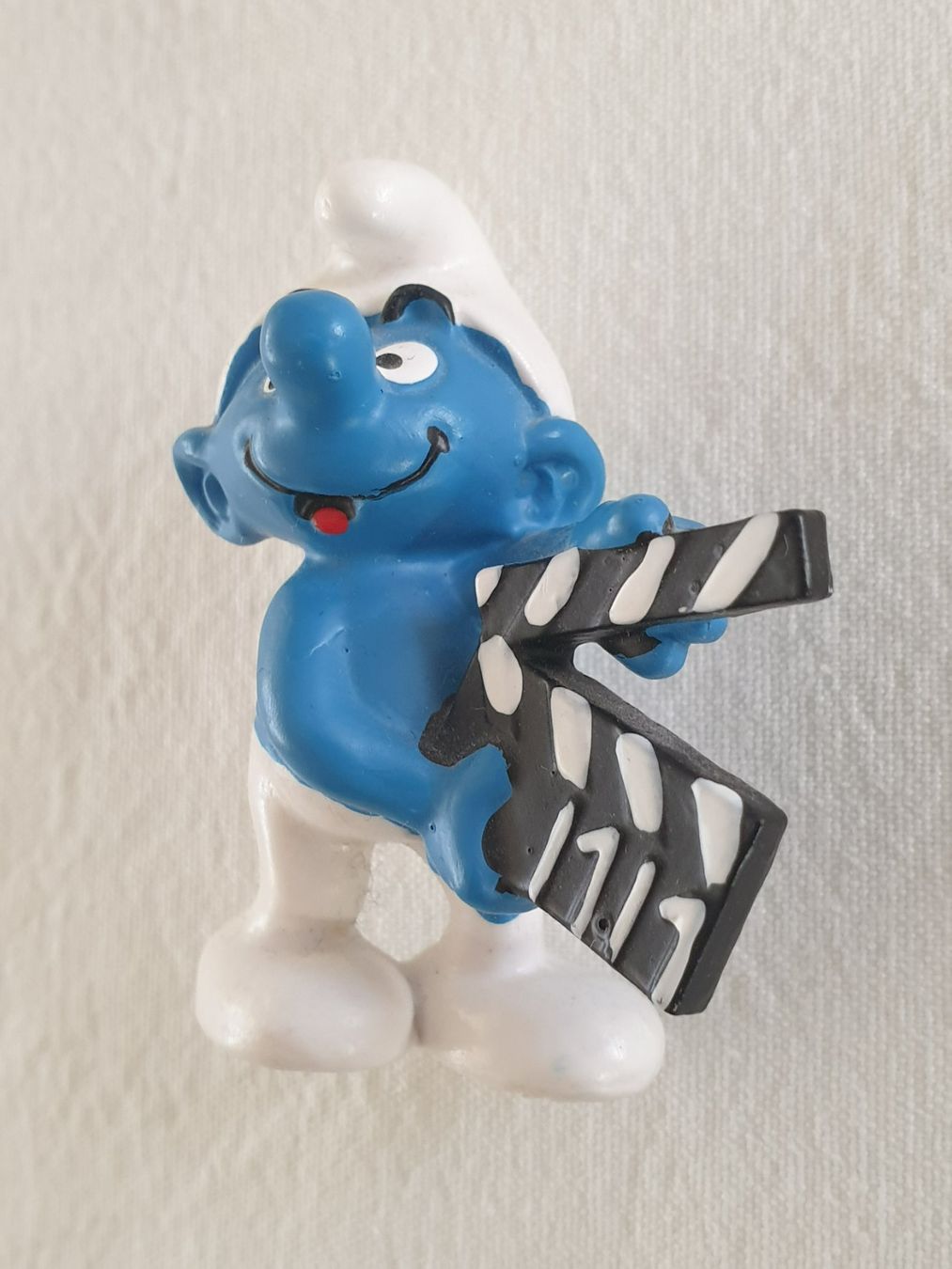 Schleich Statuette: Schlumpf mit Klappe – Usato da Mörschwil venduto da spirspi 1