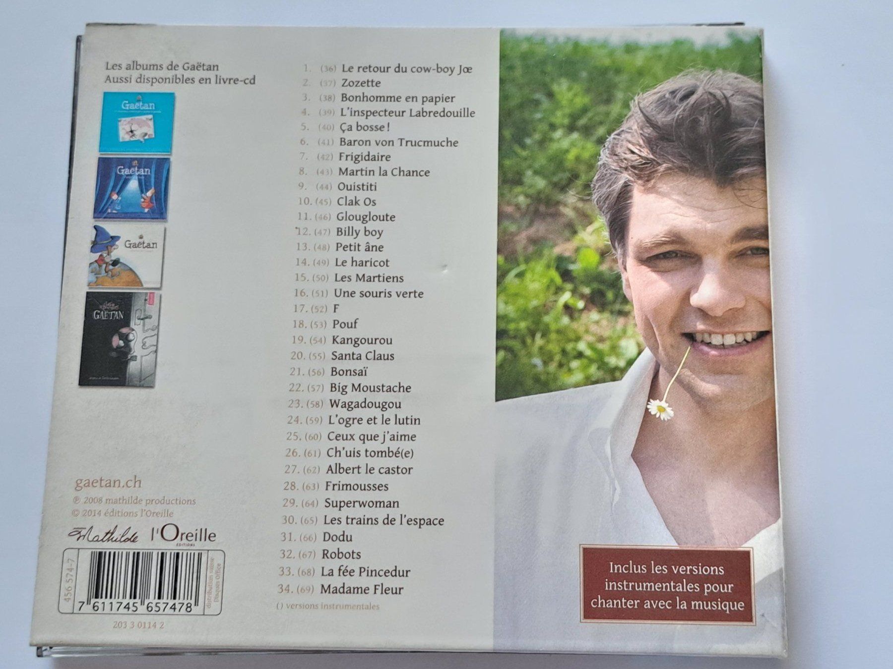 CD: Cd Gaëtan - Martin la Chance – Usato da Pully venduto da bro_n52j 1