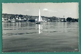 Stäfa aus der Sicht vom Zürichsee, 1939, gelaufen