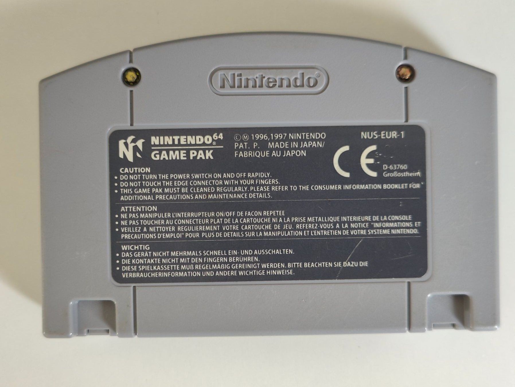 Nintendo Giochi: Holy Magic Century Nintendo 64 – Usato da Dintikon venduto da Nightcom 1