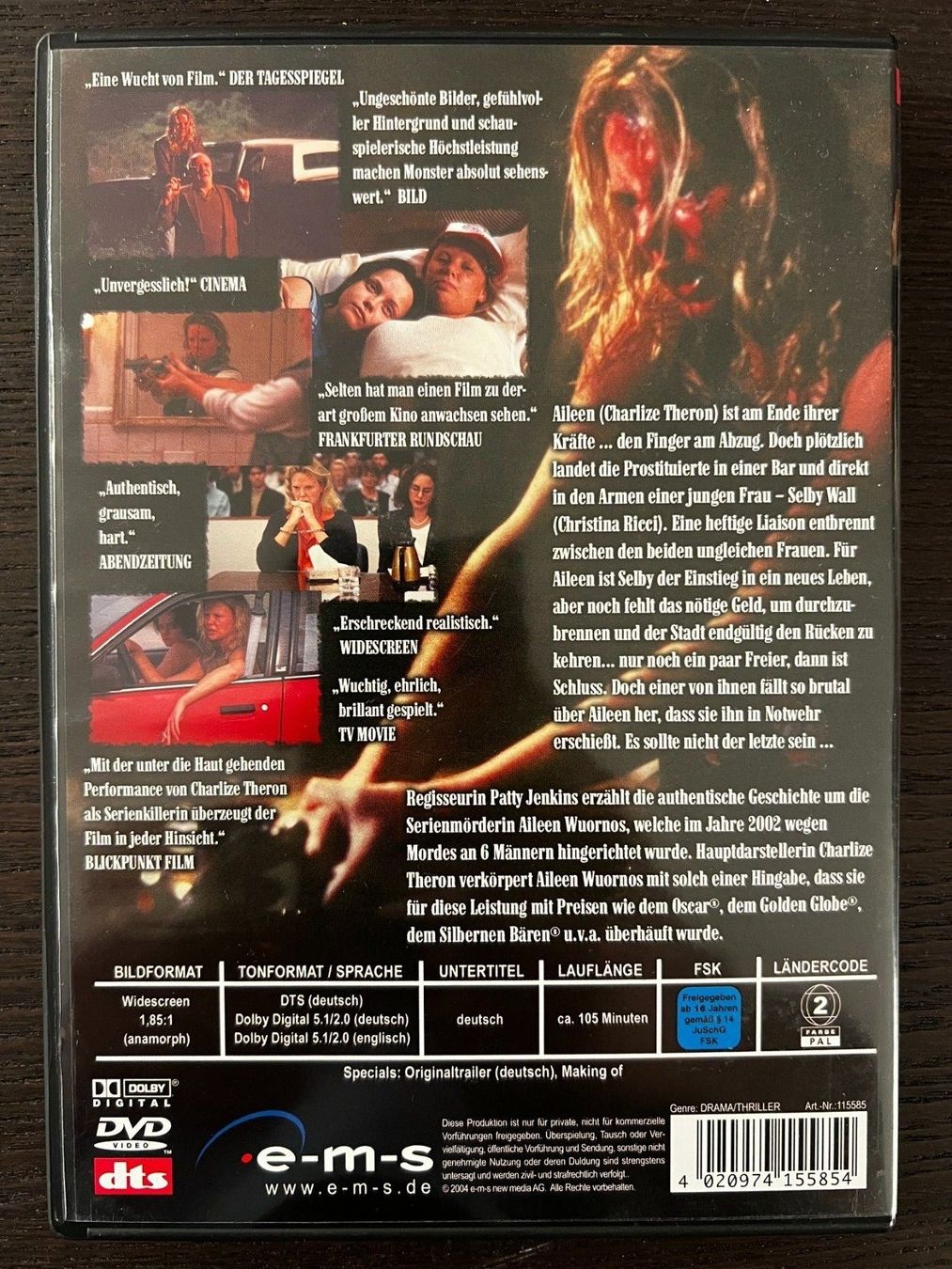 Alle DVDs: In Amerika nannte man sie das Monster – Gebraucht aus Zürich von FilmFreunde 1