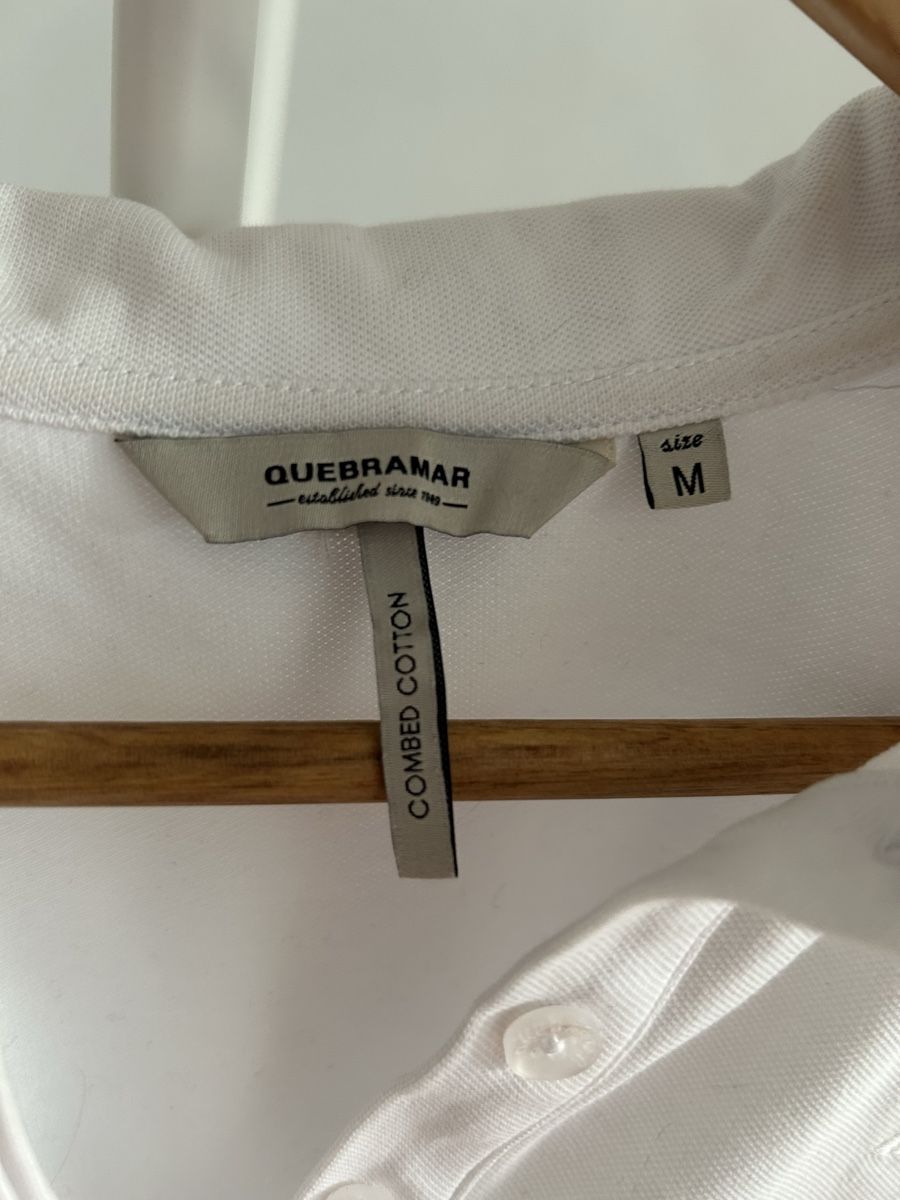 Polo-Shirts: WHITE QUEBRAMAR COTTON BLOUSE – Neu (gemäss Beschreibung) aus Matran von brs_d9h2 2