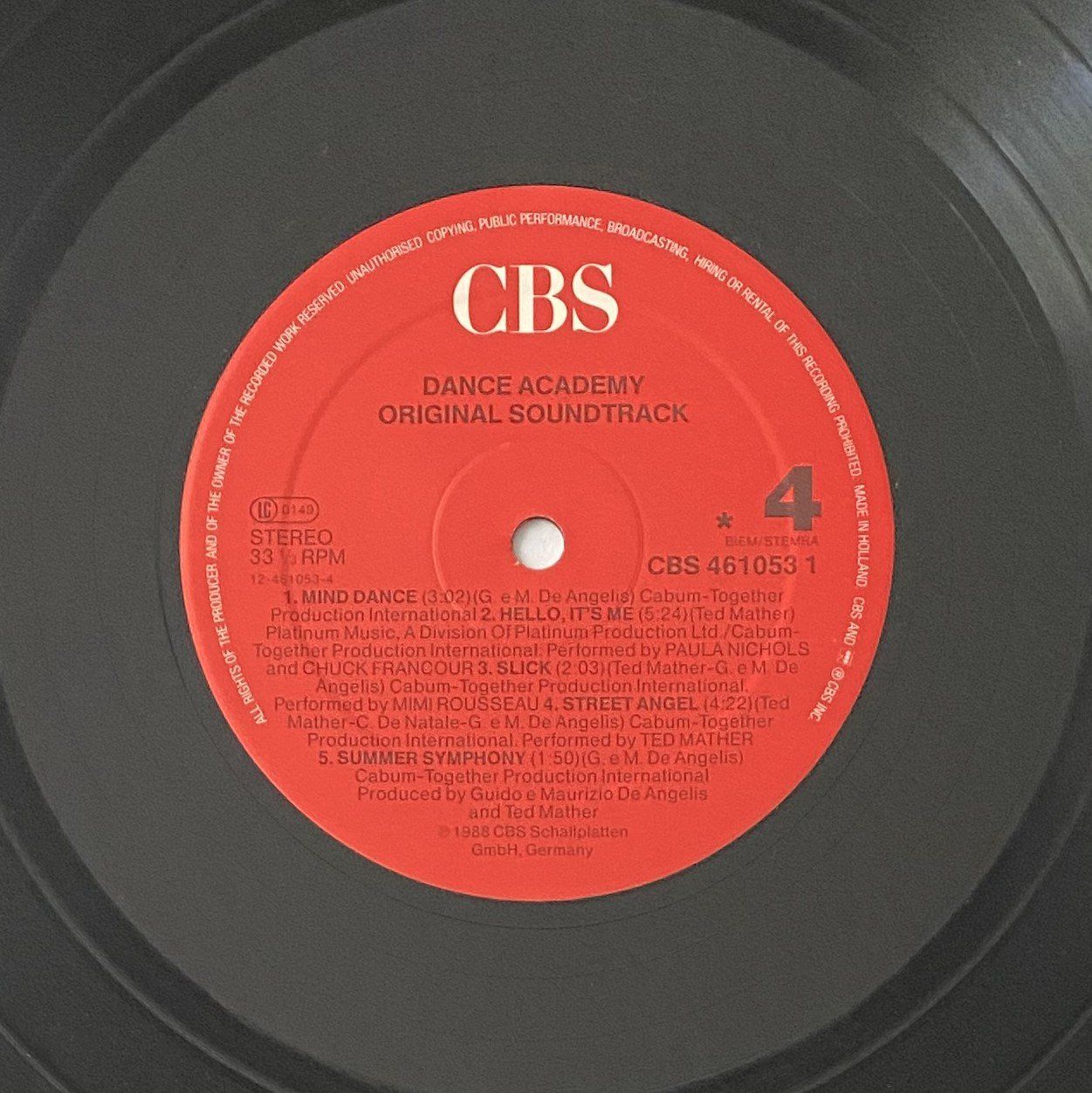 Dischi in vinile: Dance Academy, The Original Soundtrack – Usato da Flums venduto da Empe1 6