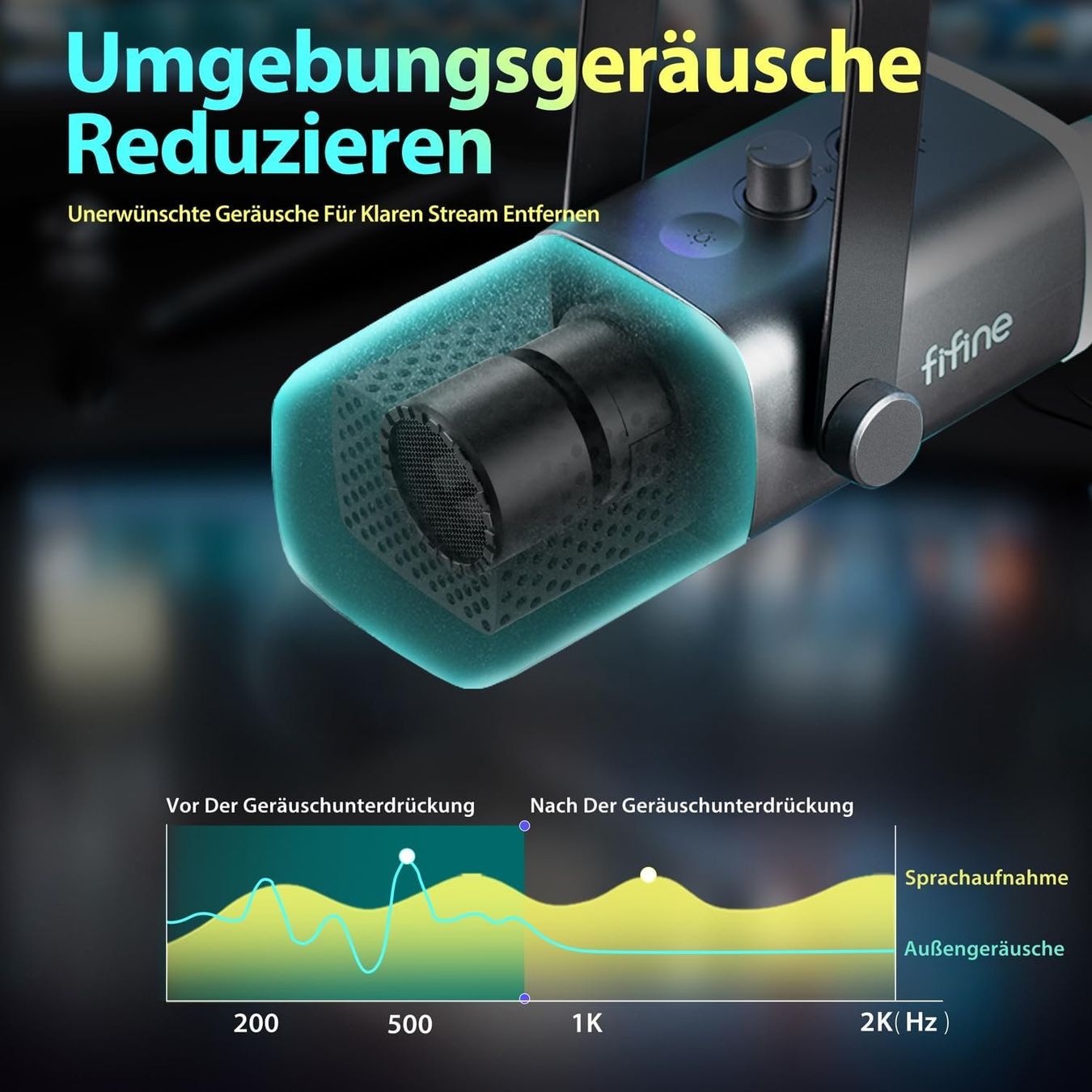 Mikrofone: Gaming Mikrofon XLR USB dynamisch Streaming Podcast PC – Neu und originalverpackt aus Neuhausen am Rheinfall von HugoVerkauft 6
