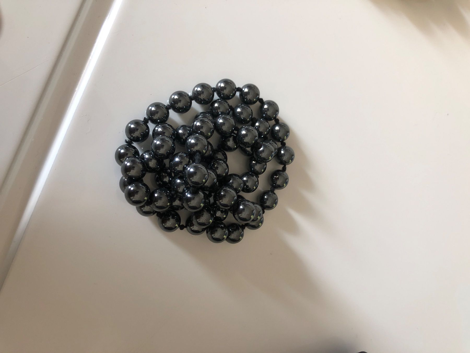 Catenine: Hämatitstein Blutstein Kette – Usato da Läufelfingen venduto da Original100 2
