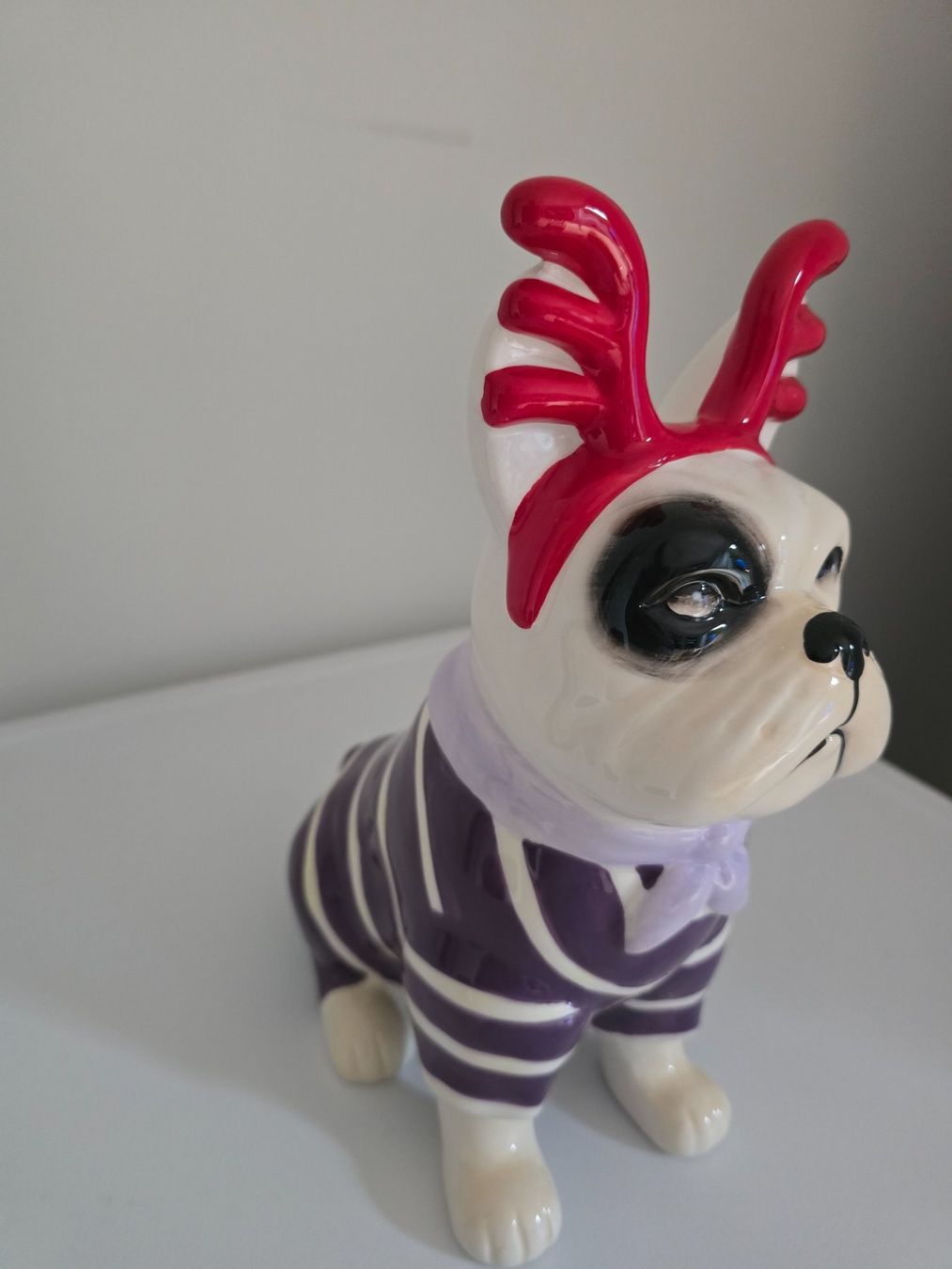 Tirelires: Bulldogge mit Elchgeweih Spardose – D'occasion à Bergdietikon par ewa1005 1