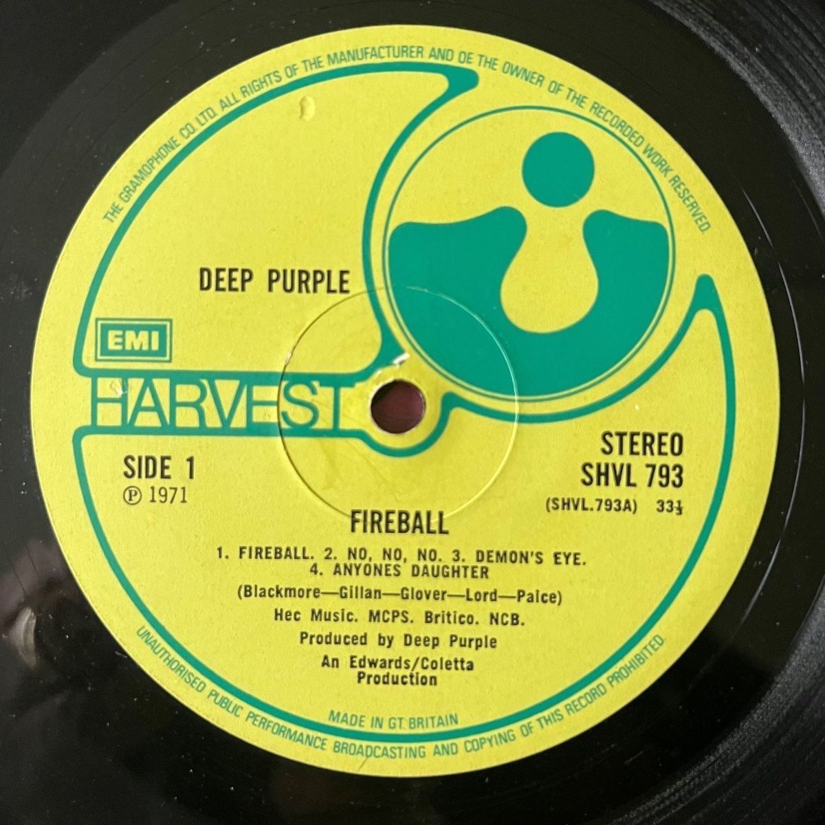 Dischi in vinile: Deep Purple - Fireball // 1. UK-Press. 1971 – Usato da Gais venduto da soundcave57 4