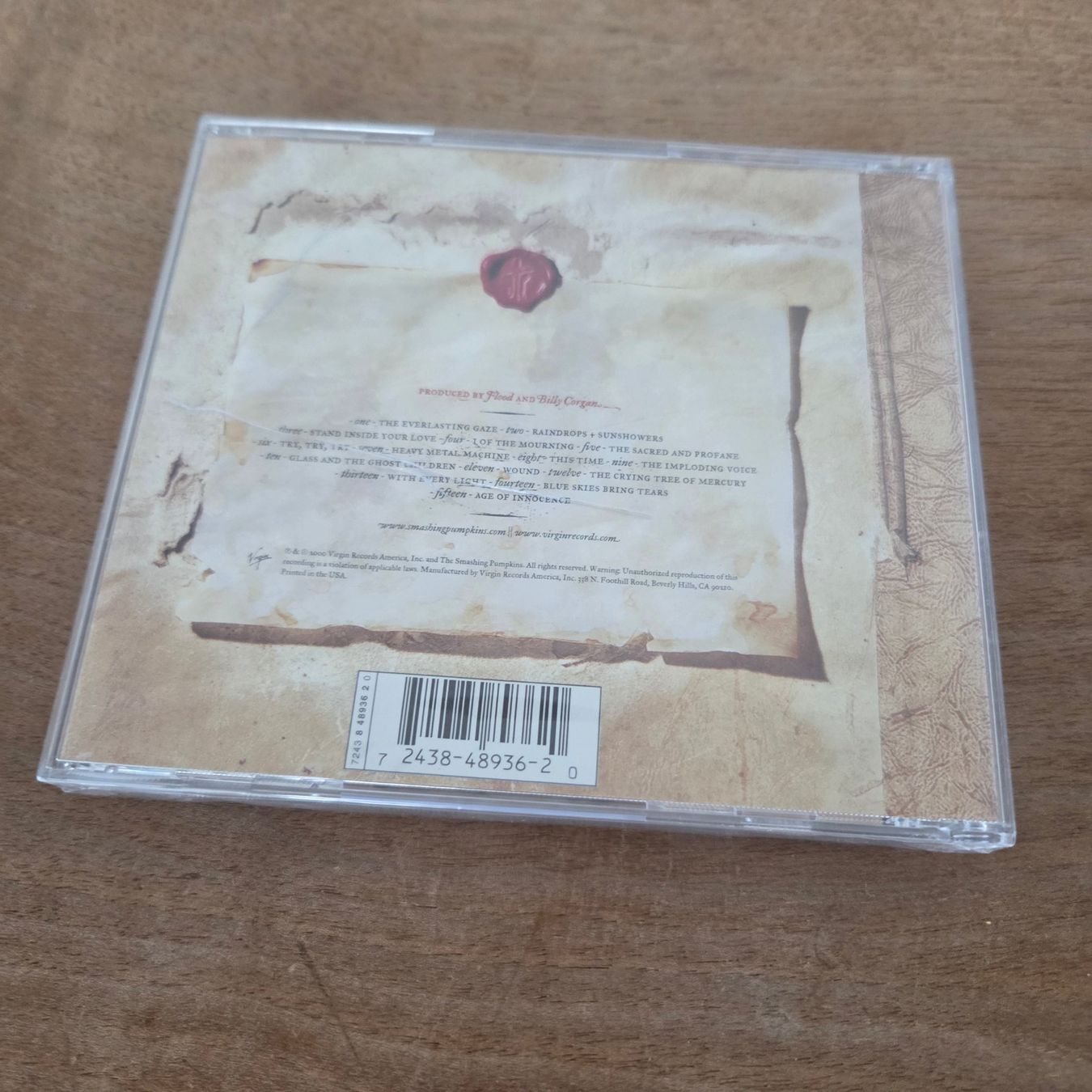 CD: Smashing Pumpkins - Machina - neu / originalverpackt – Nuovo e nell'imballaggio originale da Olten venduto da clayrout 1