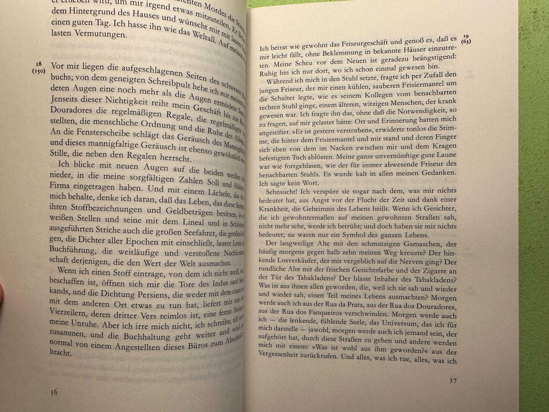 Bücher: Fernando Pessoa: Das Buch der Unruhe. – Gebraucht aus Zürich von allp 5
