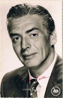 Viktor Mature 1915-99 Autogramm signiert Vintage Foto 9x14cm