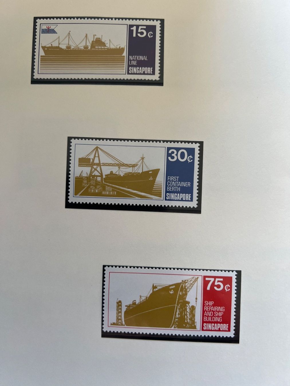Tutti i francobolli: Singapur Schiffe 1970 **   (4217) – Nuovo (secondo la descrizione) da Hinwil venduto da Sidi4