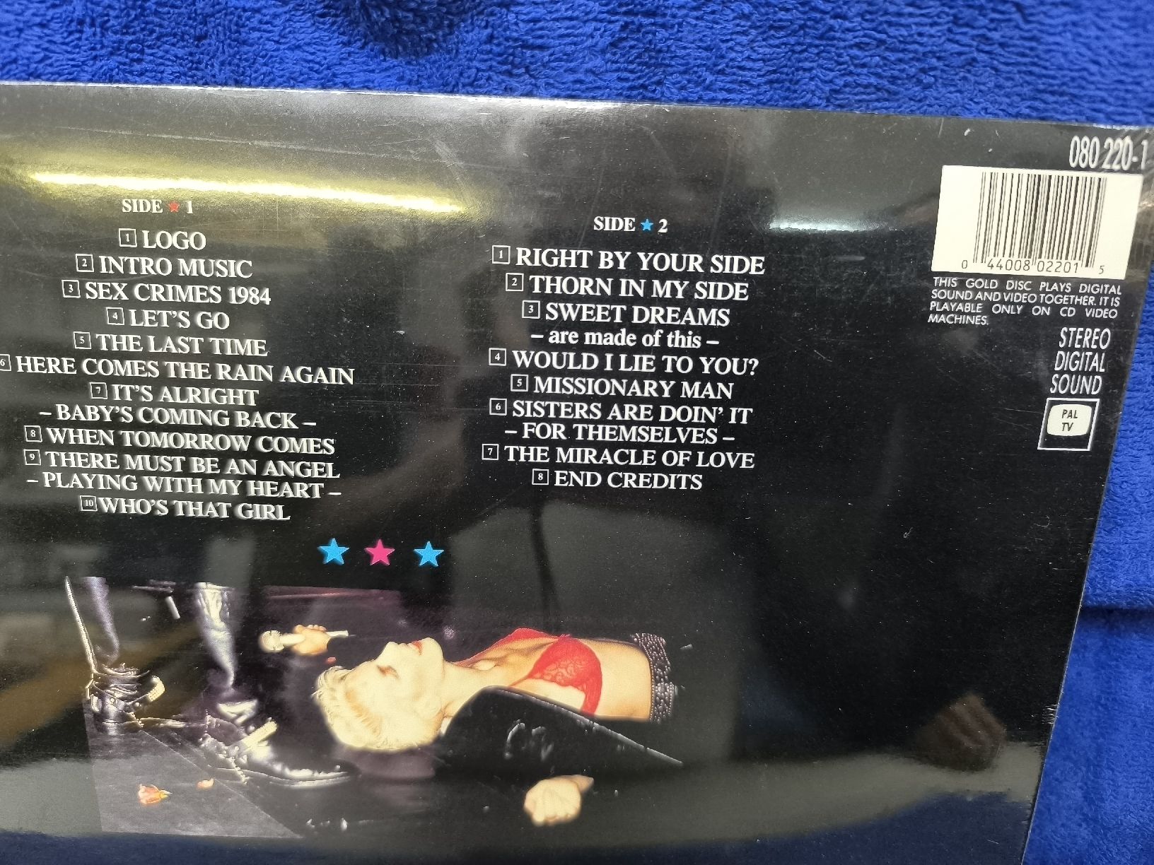 Dischi in vinile: Eurythmics Live CD Video - Selten & Originalverpackt! – Nuovo e nell'imballaggio originale da Oberwil b. Zug venduto da Gto469 2