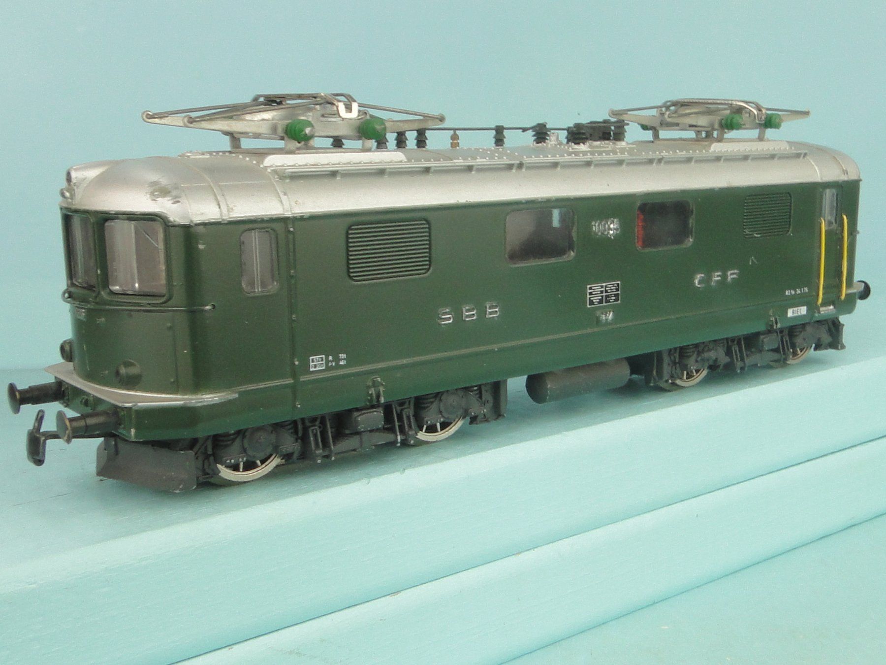 Hag Modellini di ferrovie: HAG SBB Re 4/4 AC – Usato da Bülach venduto da cann11 3