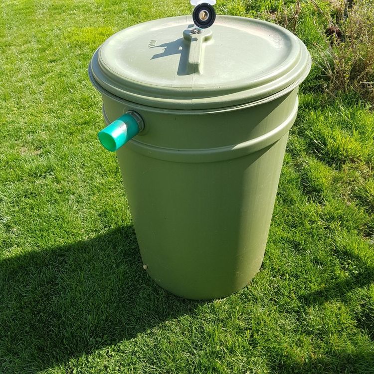 Regentonne 200 Liter, grün, Wassertonne Regenfass Wasserfass Kaufen