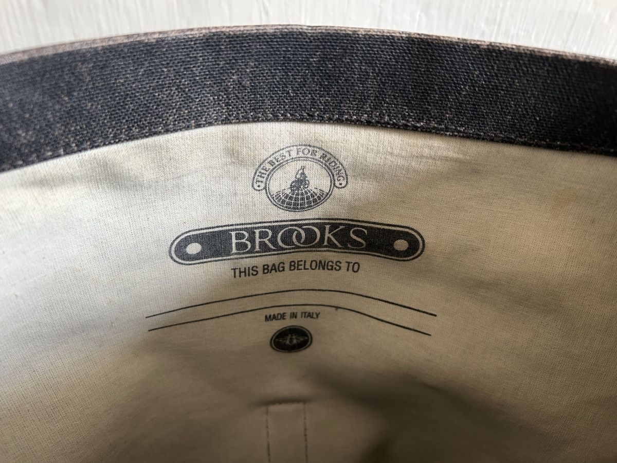 Brooks Zaini: Brooks Rucksack schwarz, Canvas, 26L – Usato da Sonvilier venduto da leaduvallon 4