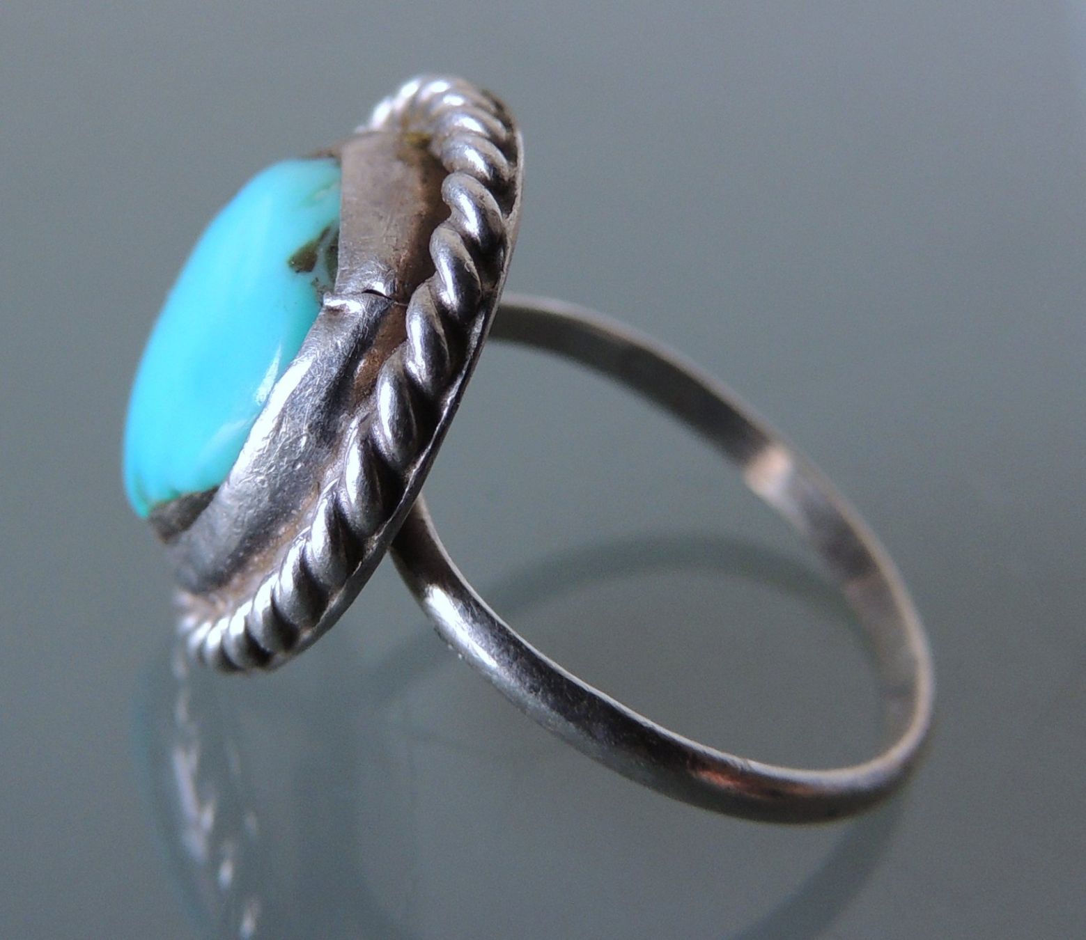 Anelli: Türkis Silber 800 Fingerring – Usato da Waldenburg venduto da schaller707 4